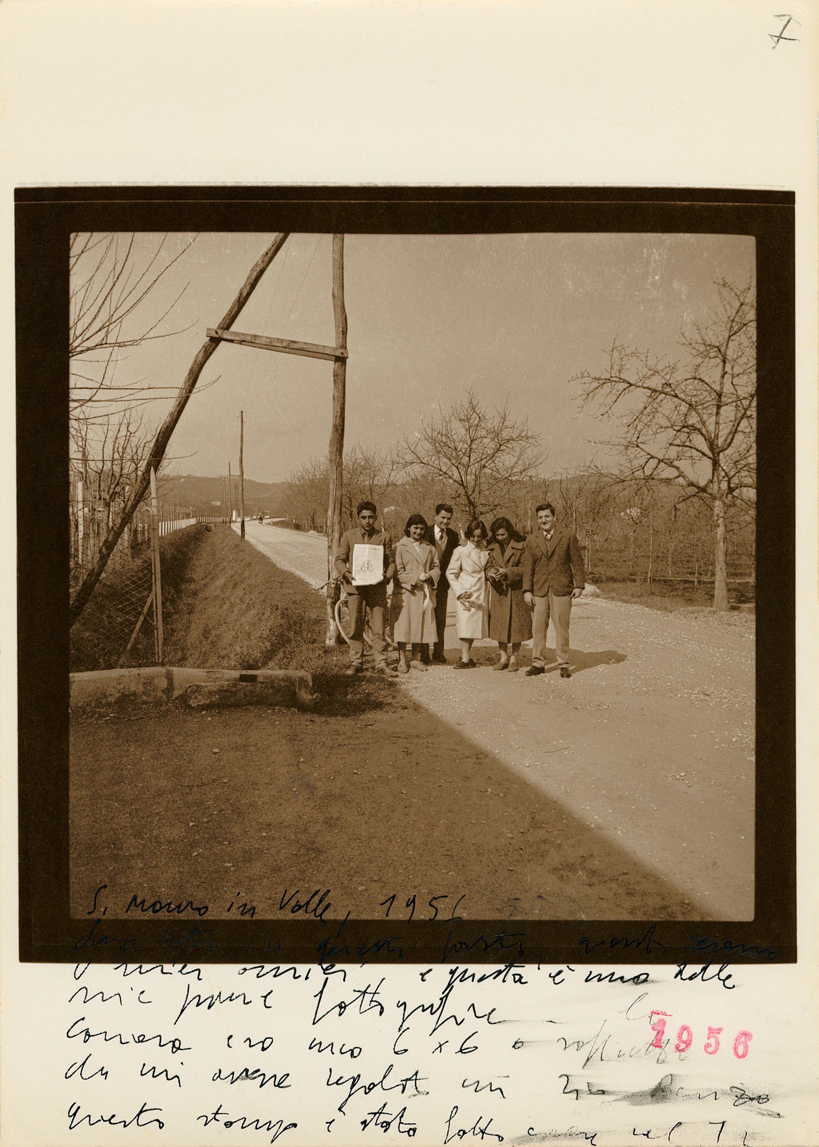 Guido Guidi, San Mauro in Valle 1956, Guido Guidi. ColTempo, MAXXI di Roma