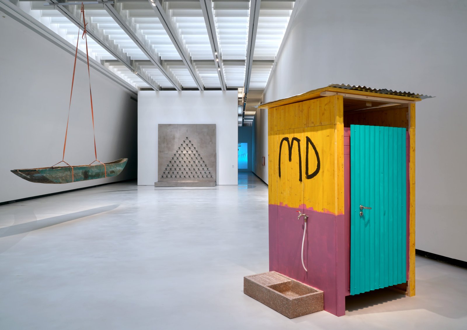 Something in the Water, installation view, photography by ®Luis Do Rosario, courtesy of Fondazione MAXXI