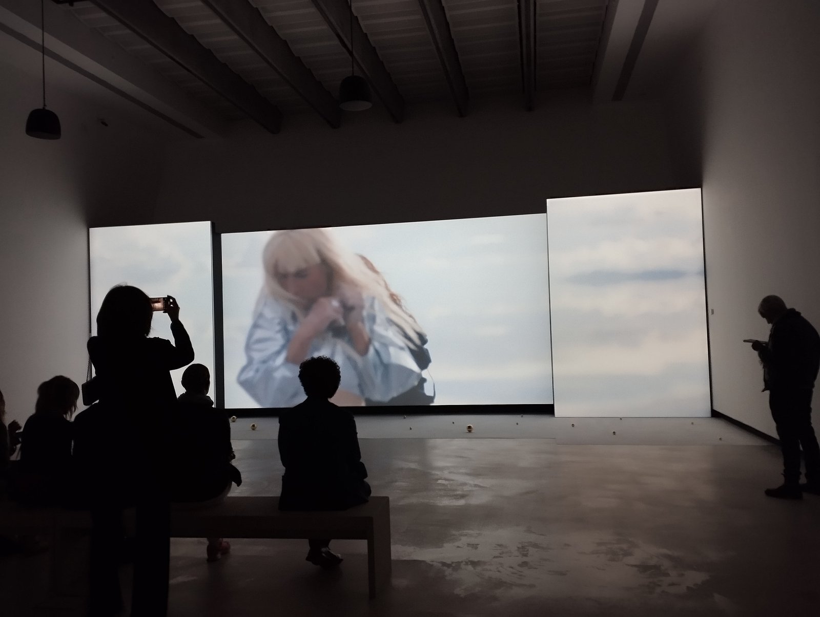 Something in the Water, installation view, photography by ®Luis Do Rosario, courtesy of Fondazione MAXXI