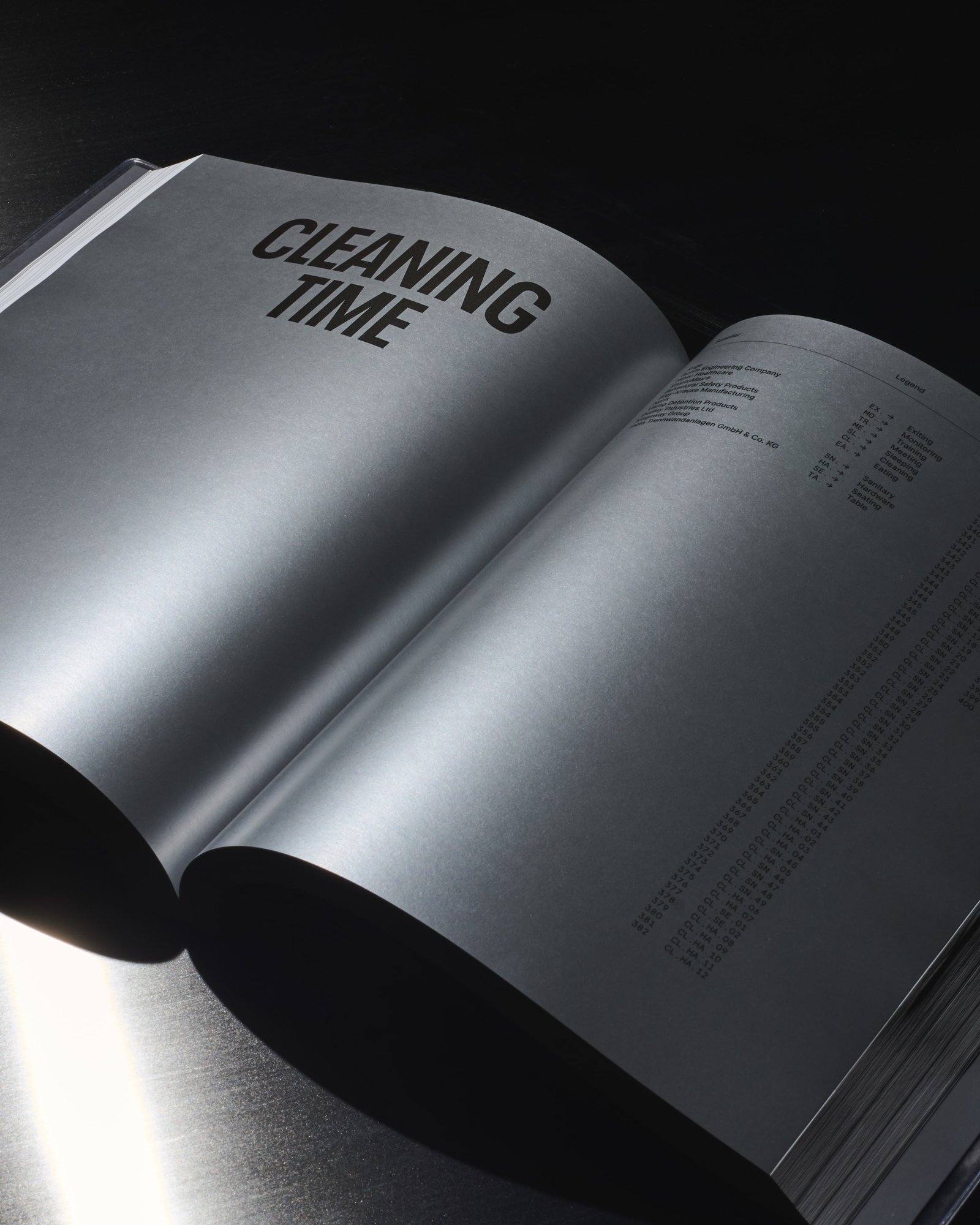 Prison Times: Spatial Dynamics of Penal Environments, progetto editoriale, fotografia di Víctor Rakosnik