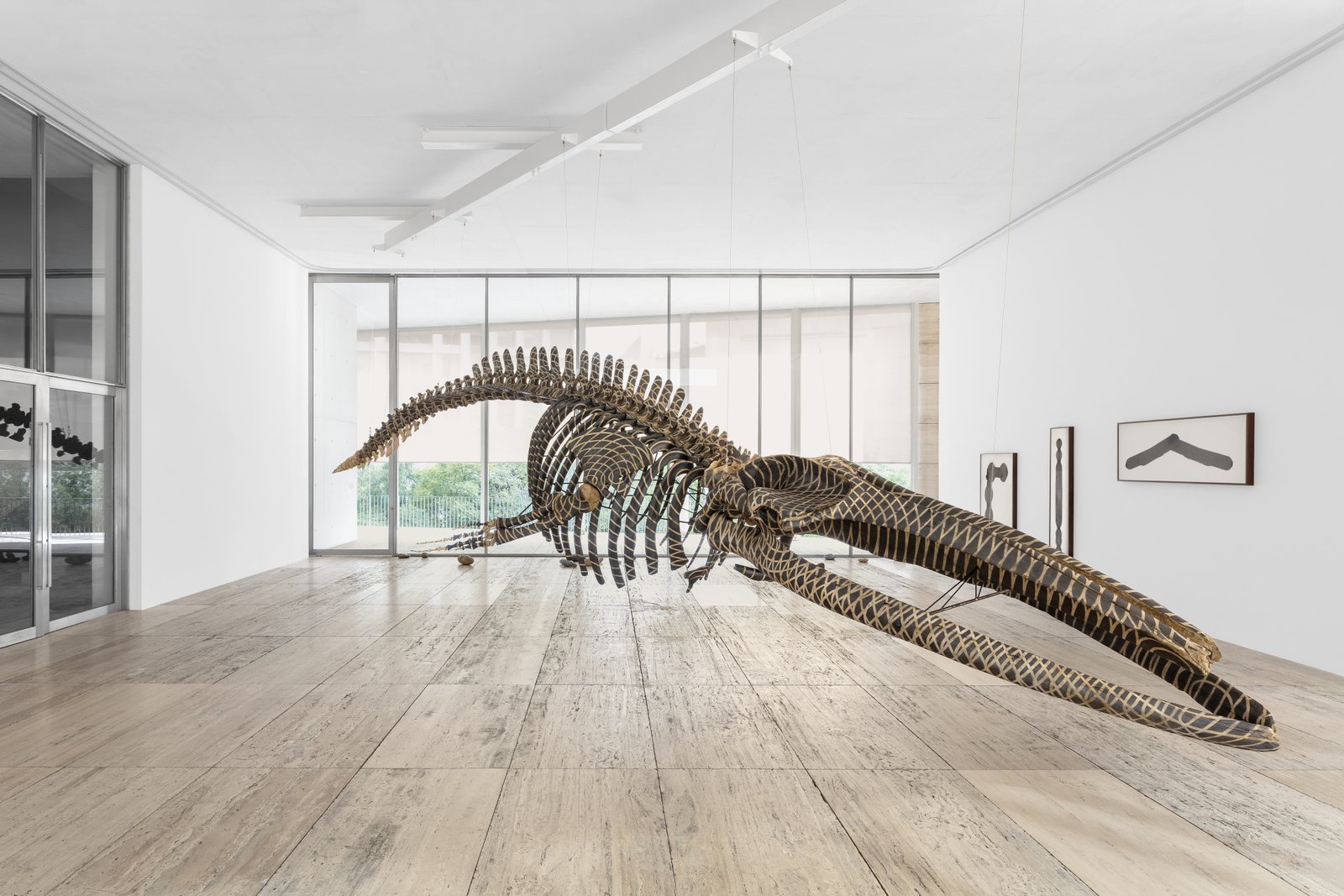 Installation view of the exhibition Gabriel Orozco: Politécnico Nacional. Museo Jumex, 2025. Photo: Gerardo Landa & Eduardo López (GLR Estudio).