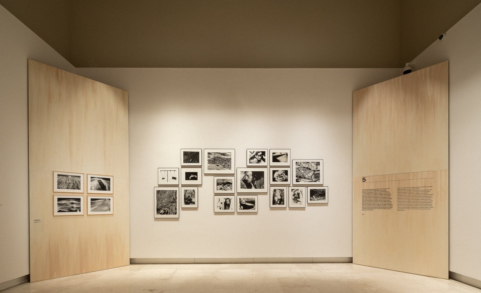 Fotografia della mostra, Mario Giacomelli. Il fotografo e l'artista, Palazzo Esposizioni Roma, Roma