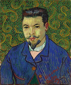 Portrait of Dr. Félix Rey, Vincent van Gogh, 1889