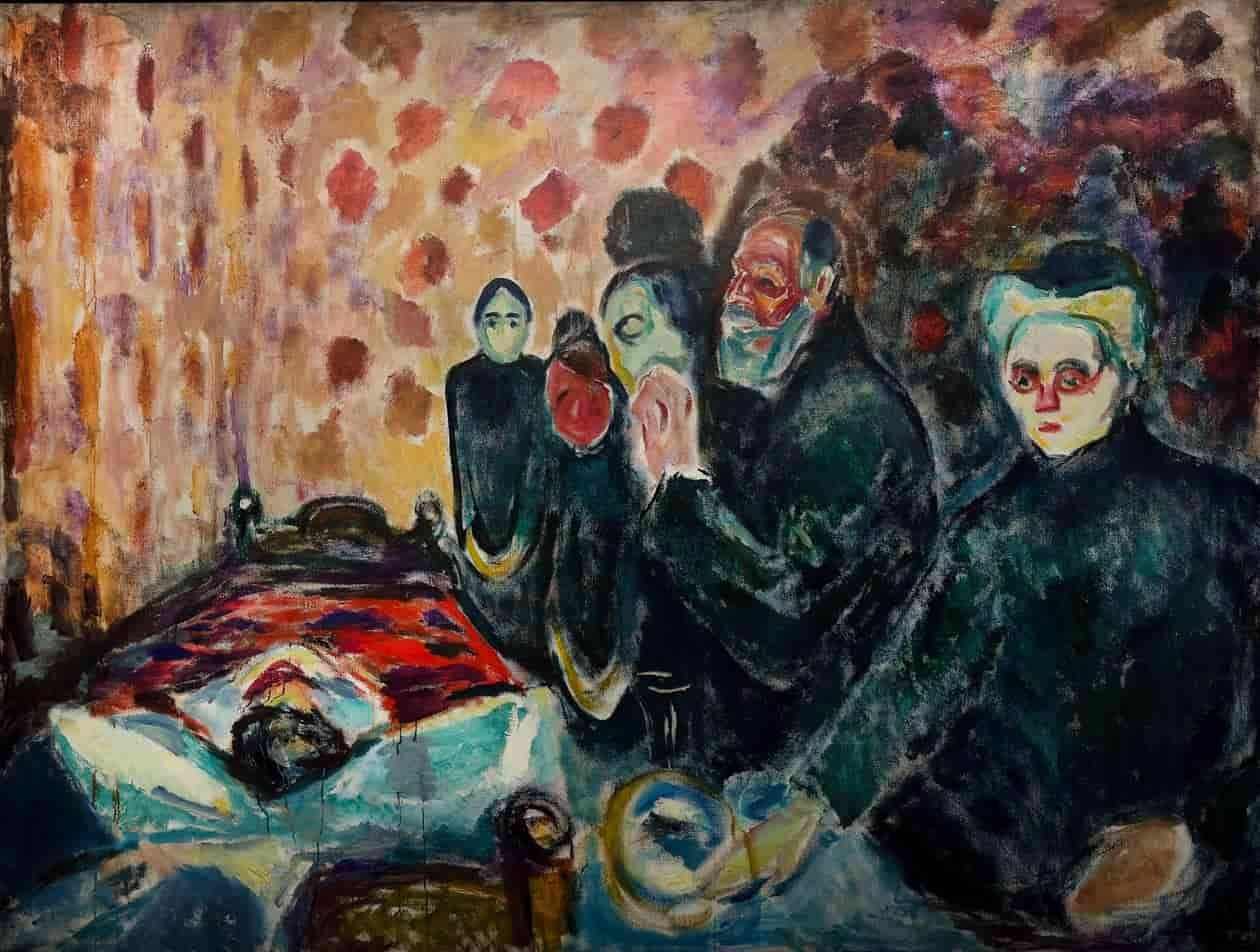 The Fight Against Death, Edvard Munch, 1915