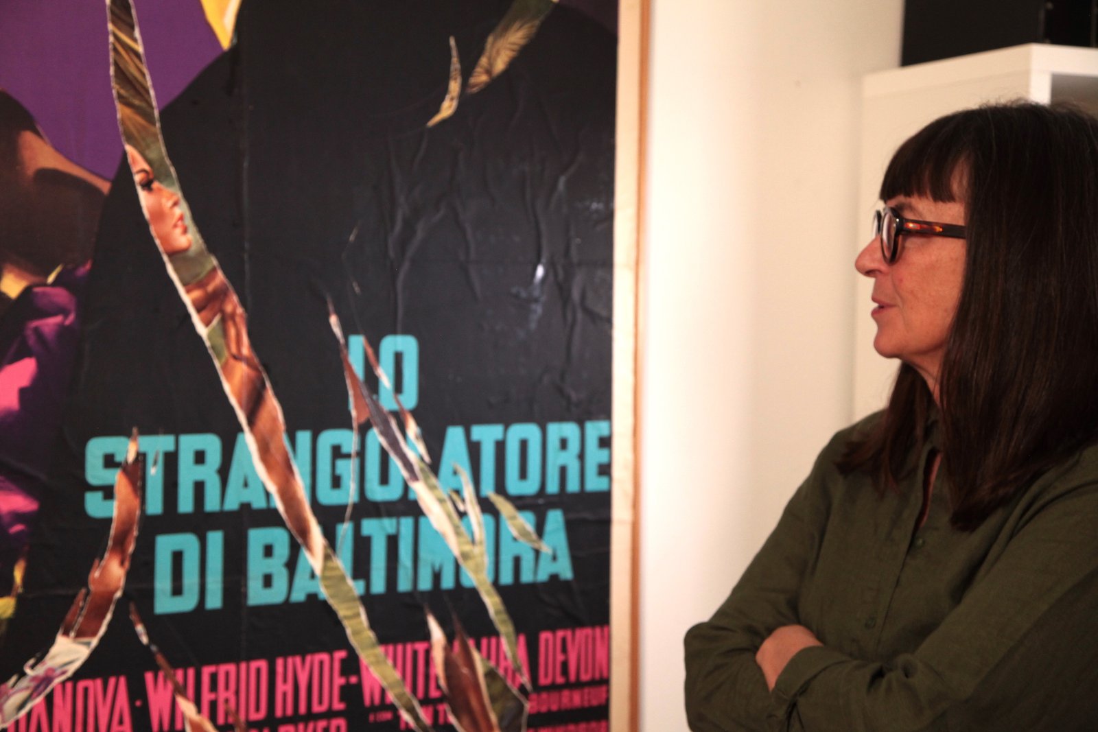 Antonella Soldaini in her home-studio in Rome.