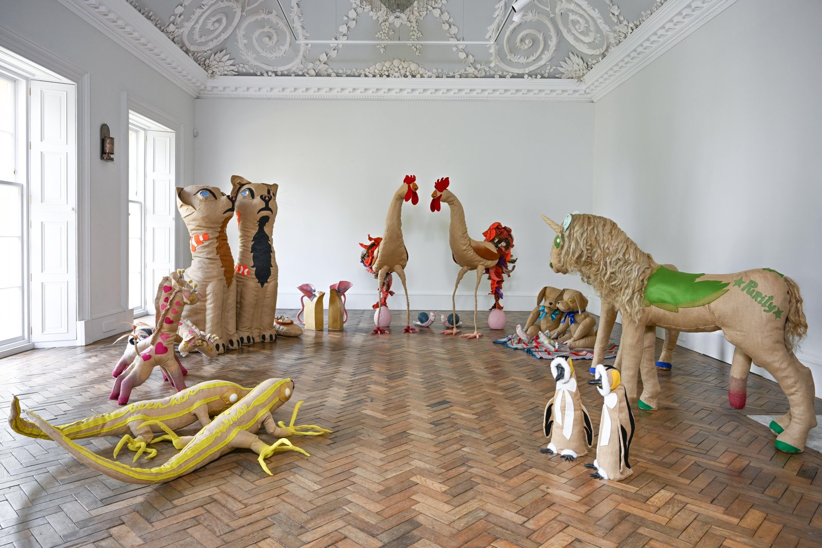 Jonathan Baldock, WYRD, Sala da Ballo di Jupiter Artland, 2025