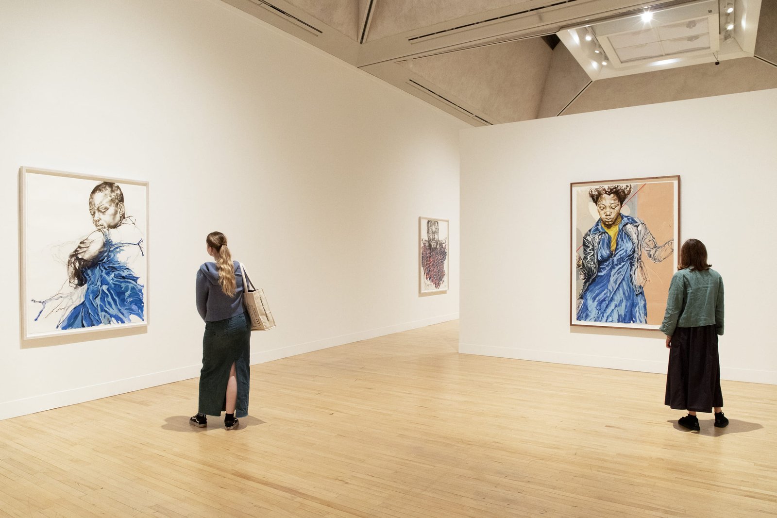 Installation view, Claudette Johnson’s presentation in Turner Prize 2024 at Tate Britain 25 September 2024 – 16 February 2025 - © Tate