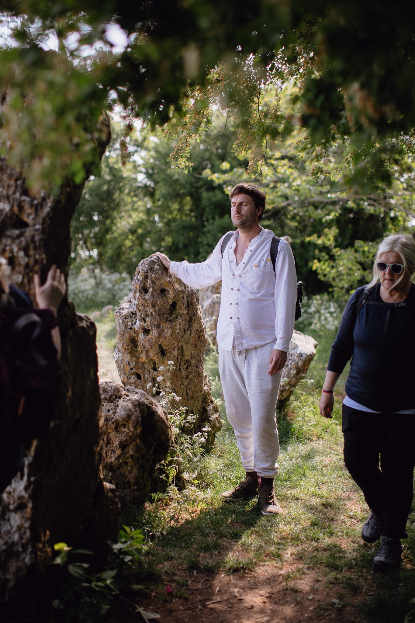 Guy Hayward During Pilgrimage