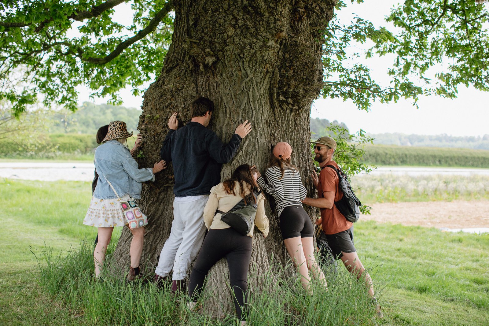 Guy Hayward with Pilgrimage Group