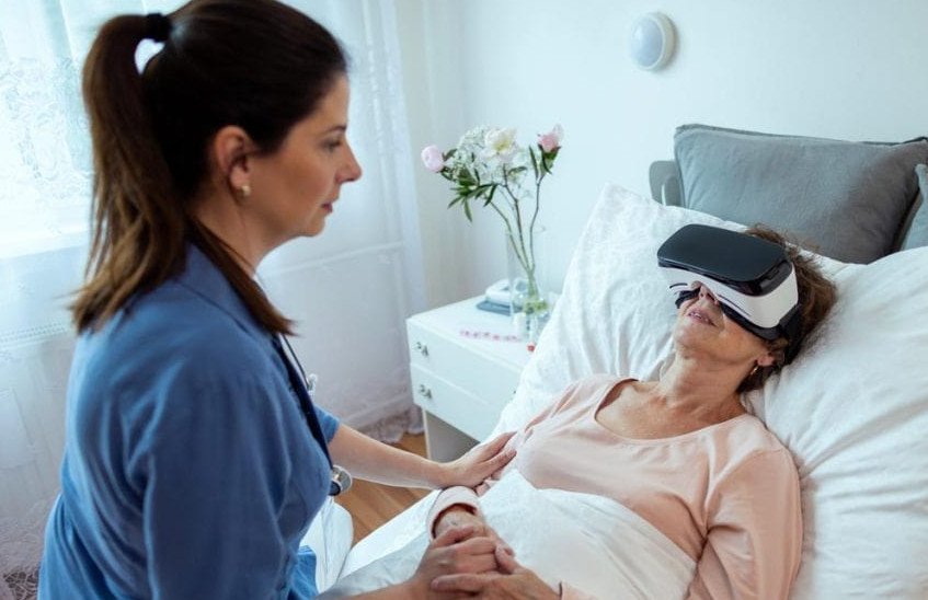 Realtà immersiva come distrazione positiva