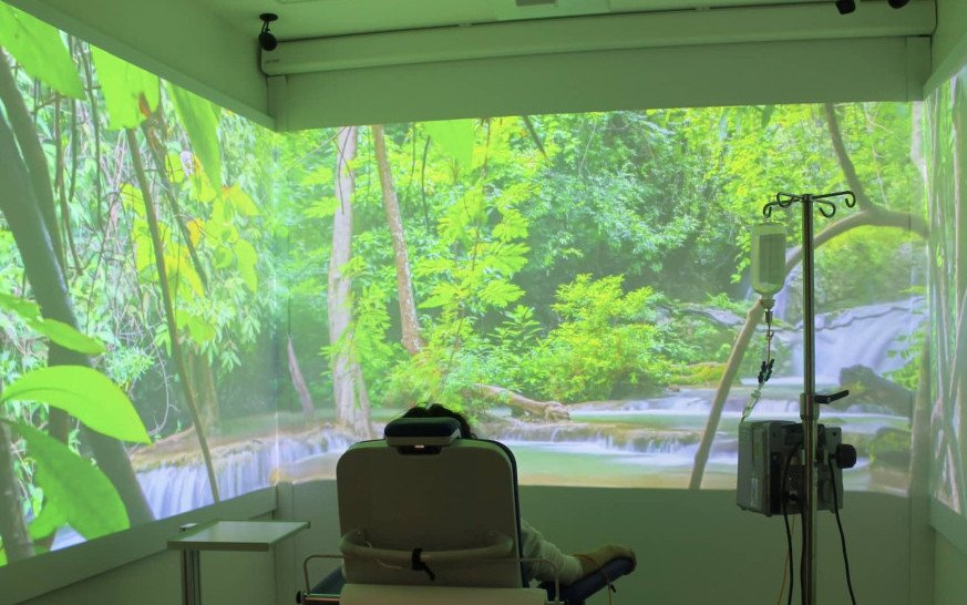 Sala immersiva Art4Art, Policlinico Gemelli di Roma