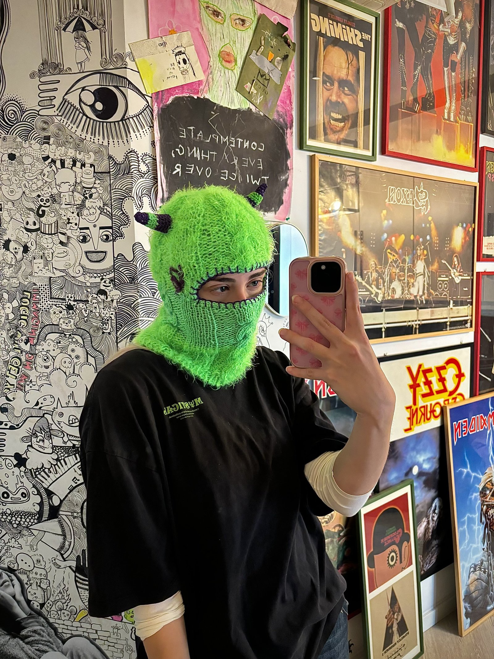 Balaclava Oni Pull cover