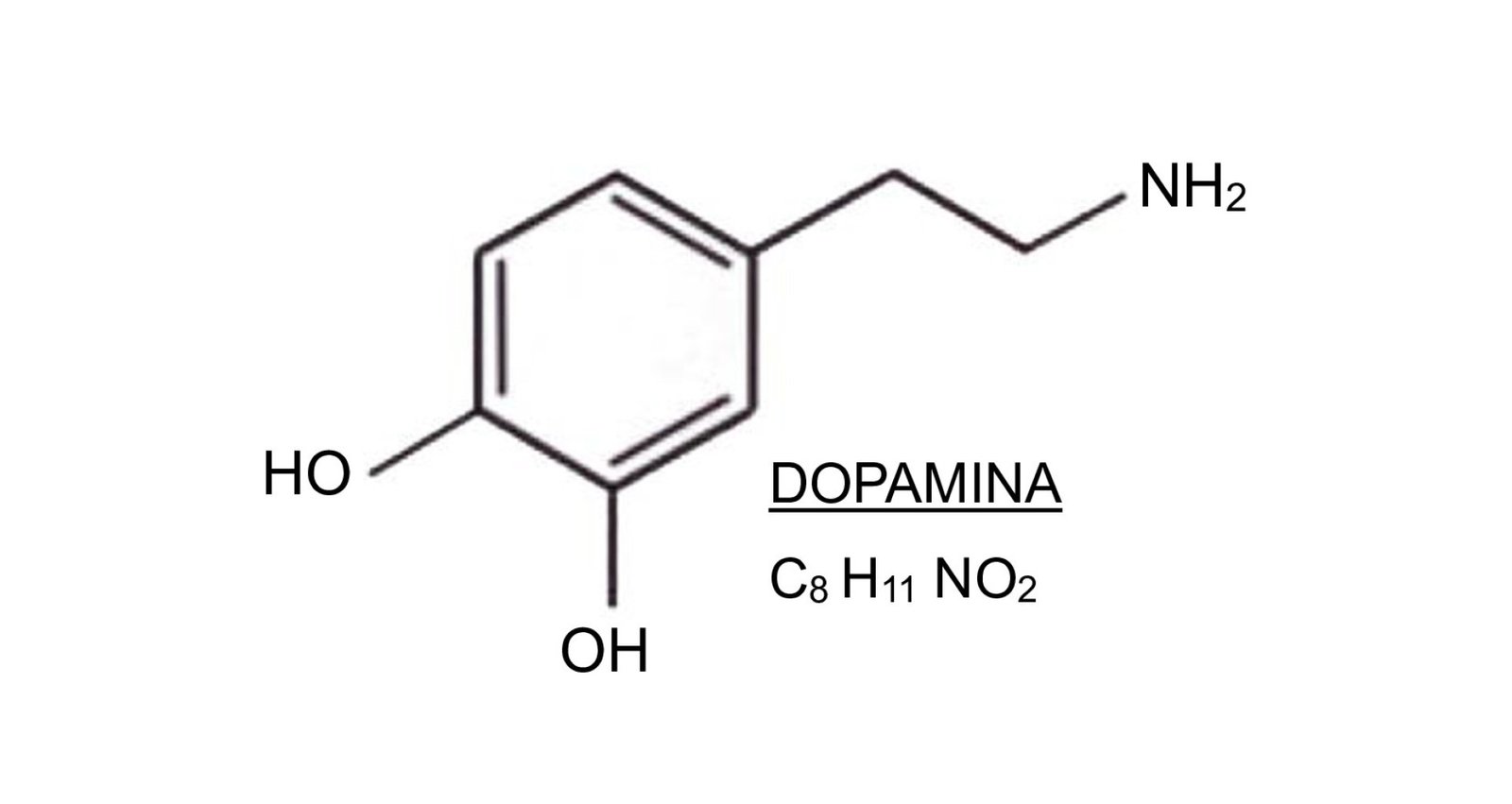Formula dopamina