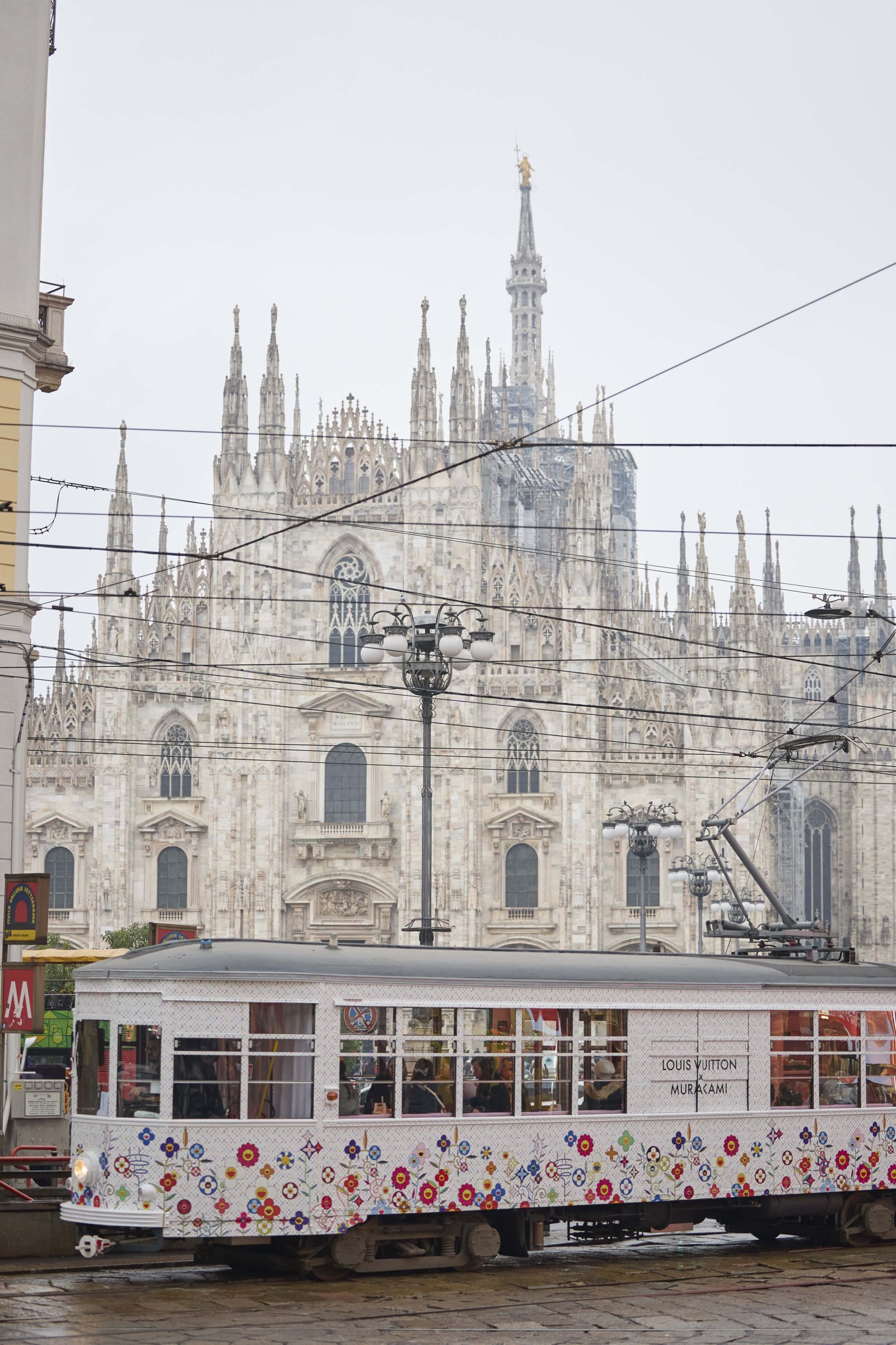 Louis Vuitton X Takashi Murakami Tram. Courtesy of Louis Vuitton.