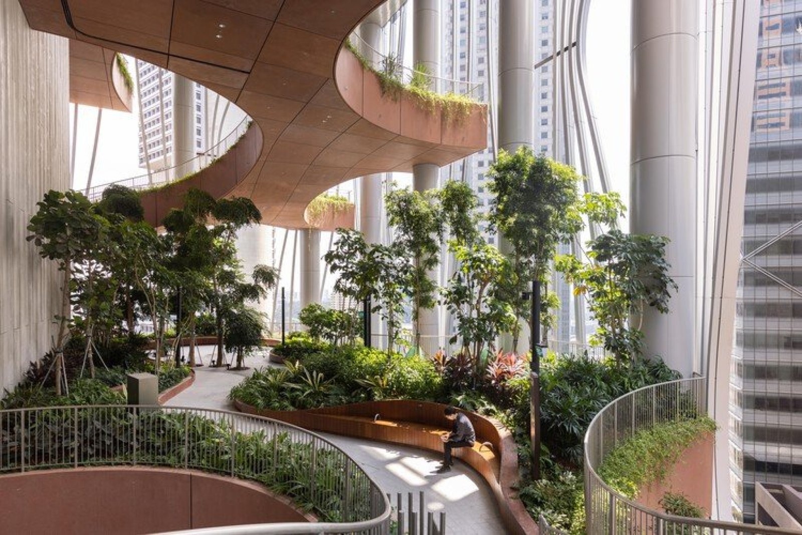 Using Rainforests Designed by CRA Carlo Ratti Associati and BIG in Singapore