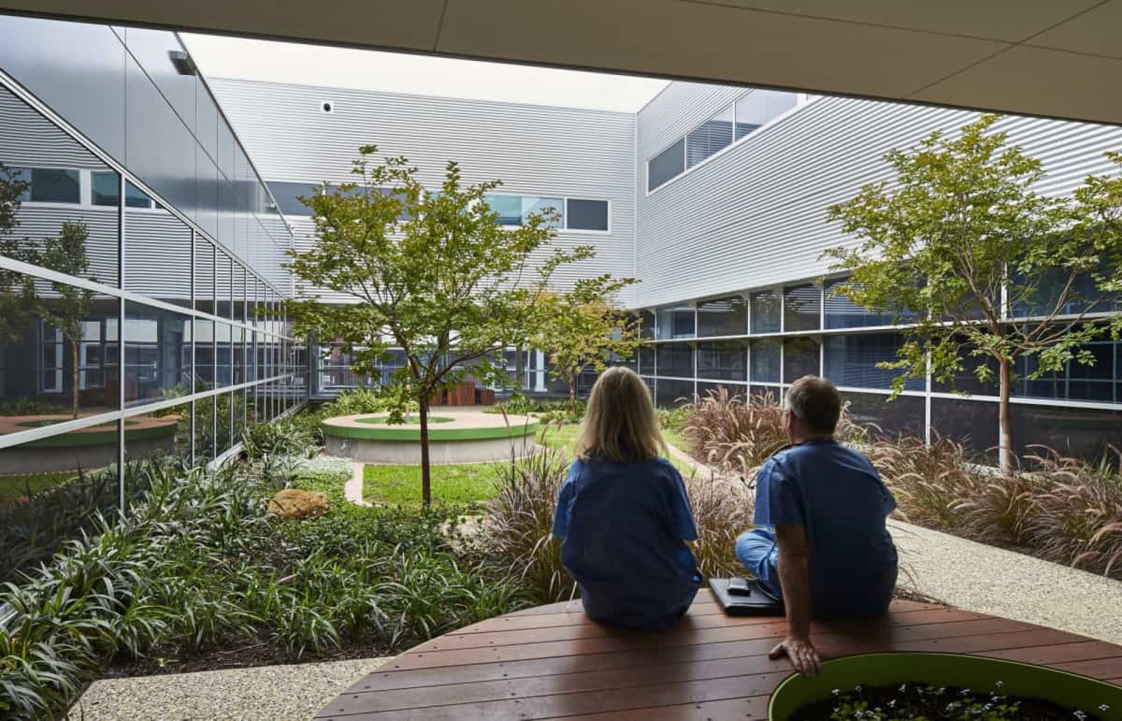 Andorra Women and Children Hospital, Healing Gardens, Shahnaz Healthcare Interiors