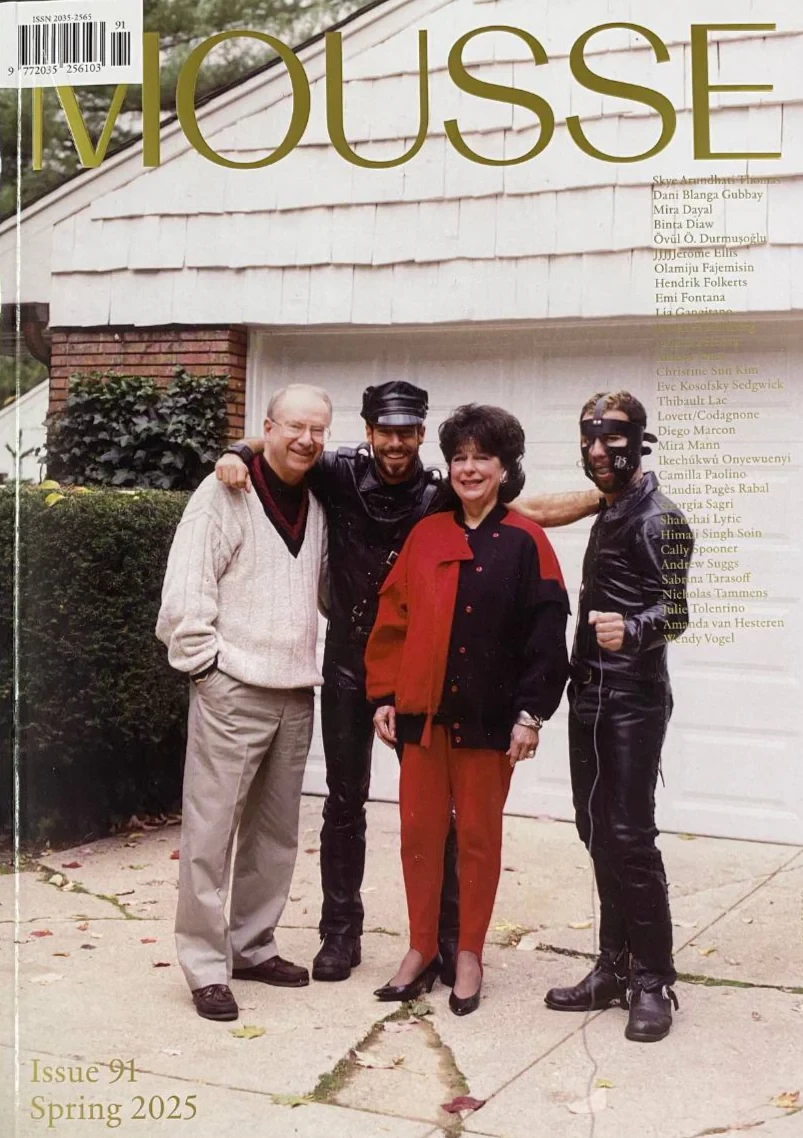 Mousse Magazine n.91 cover