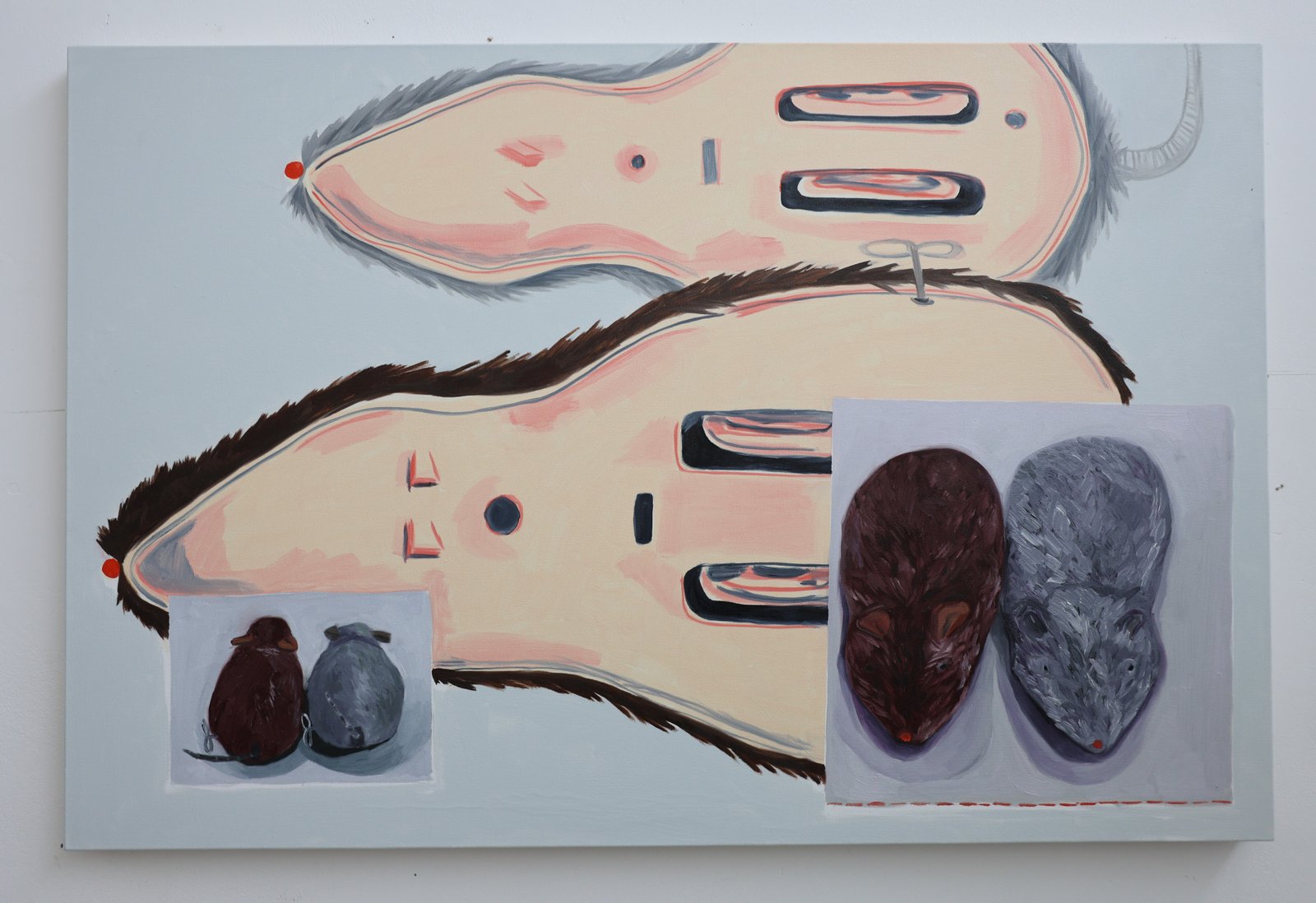 Winnie Hall Wind Up Mice