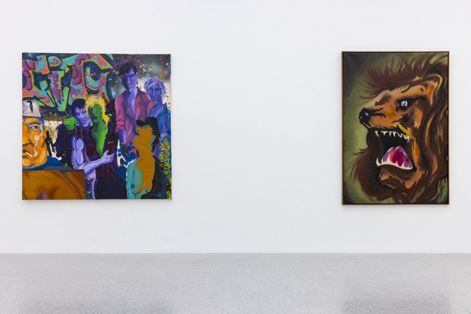 Exhibition view Graffiti, Museion, 2025. Photo: Luca Guadagnini.