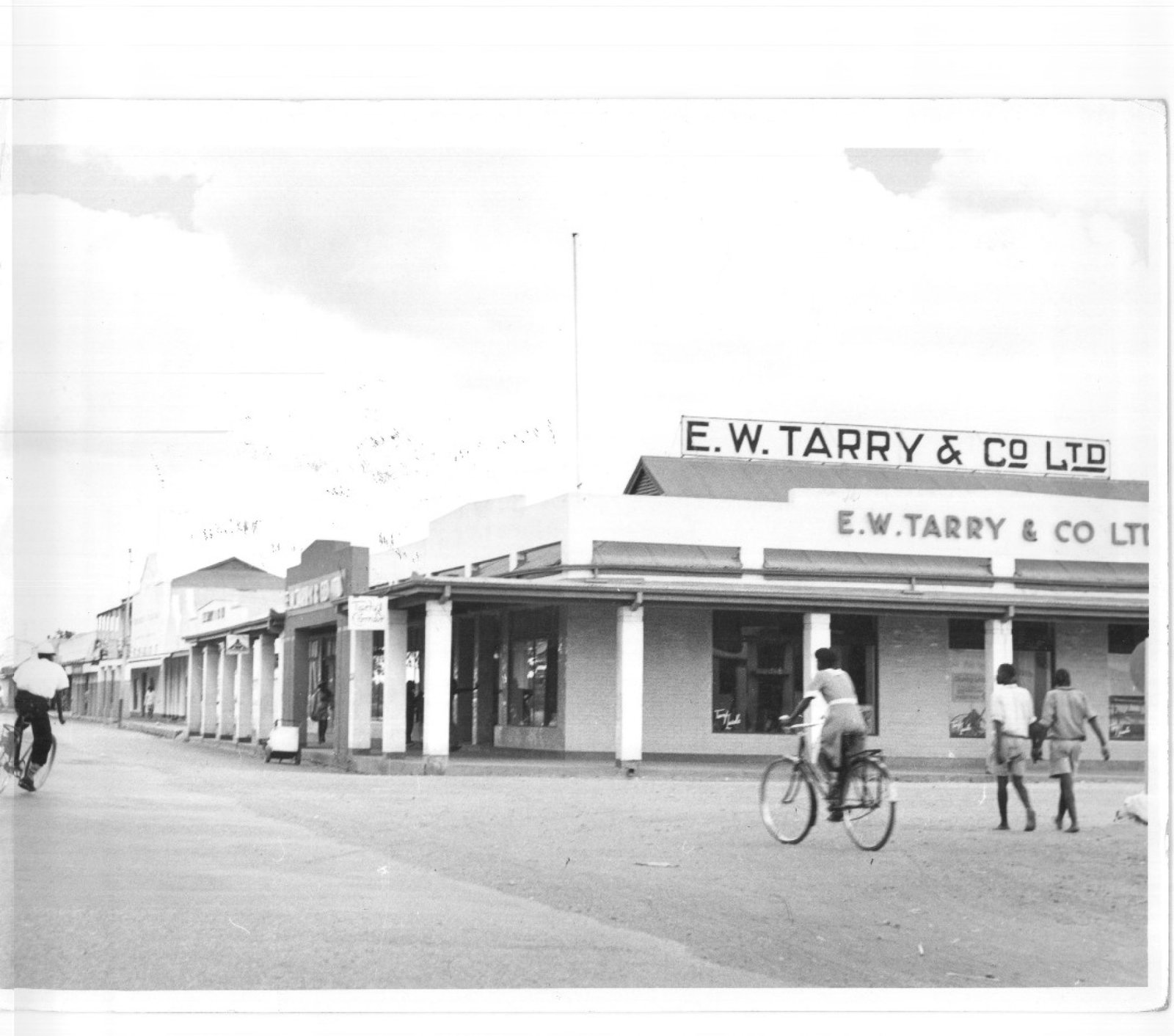 E.W Tarry Building in 1950, Photograph Courtesy of National Archives of Zambia.