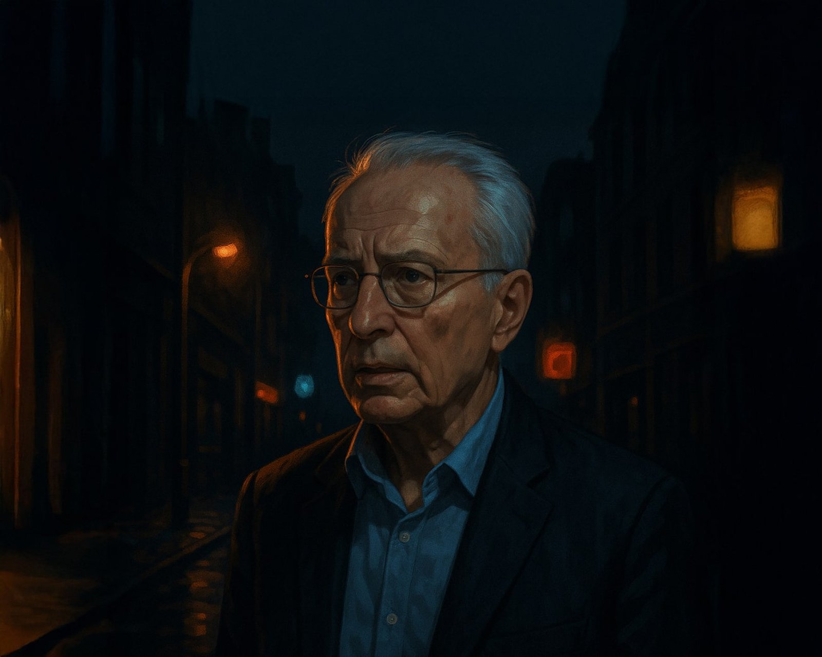 AI-generated portrait of Matteo Chigorno