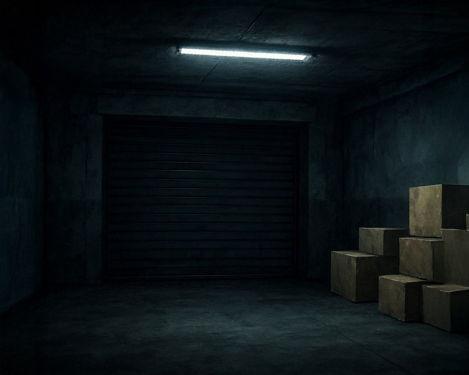 Matteo Chigorno's Garage, image created with artificial intelligence